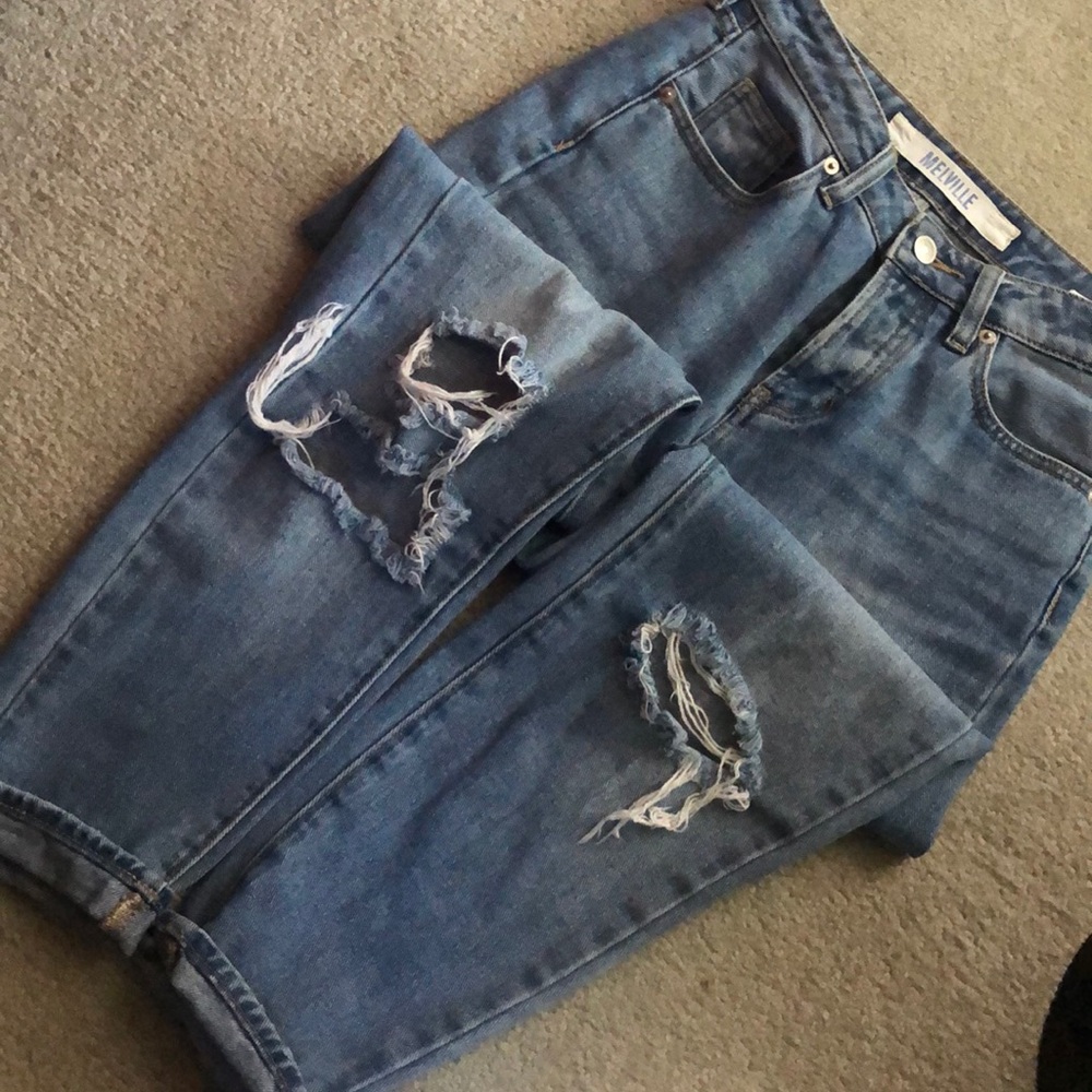 Brandy melville mom jeans size 25